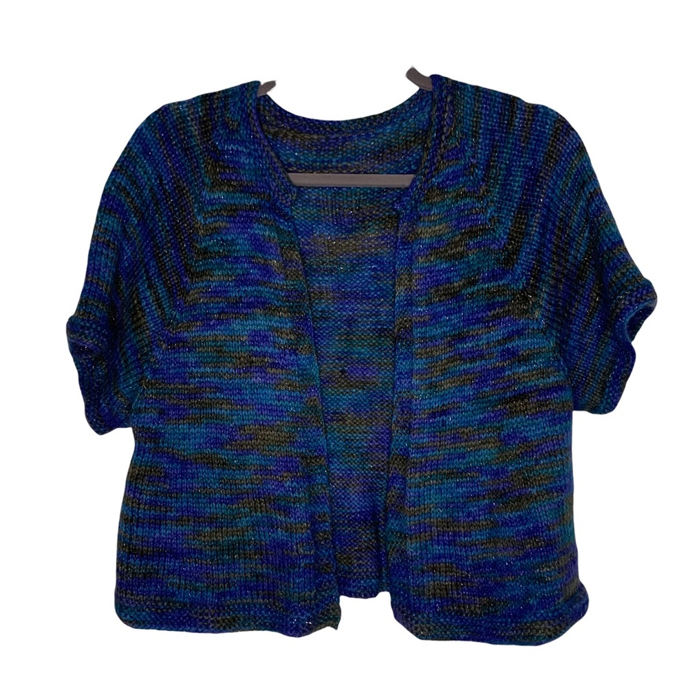 Handmade Knit Open Front Cardigan